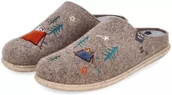 Toni Pons Charlie Men's Felt Slippers beige