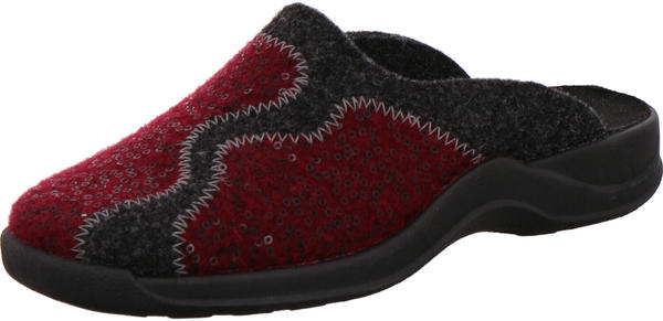 Rohde Schuhe Rohde Bedroom Slippers wine red (2310-48)