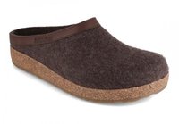 Haflinger 713001, Haflinger Grizzly Torben H&uuml;ttenschuhe Unisex (Braun 40)