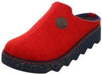 Rohde Pantoffel "Foggia-D" Hausschuh, Clog, zweifarbiger Homeslipper mit Profilsohle