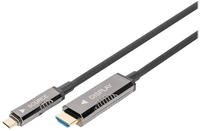 Digitus USB-C - HDMI AOC Adapterkabel, UHD 4K / 60 Hz, 20m