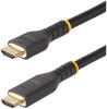 Transmedia Optisches HDMI Hybrid Kabel- Aktives HDMI 2.0 Glasfaser Kabel- besteht aus