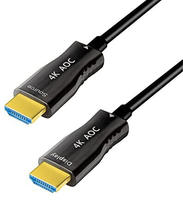 InLine 17550O, InLine HDMI AOC Kabel High Speed mit Ethernet 4K/60Hz Stecker -...