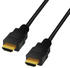 LogiLink CH0077 - HDMI A Stk. > HDMI A Stk., 8K@60 Hz, schwarz, 1 m