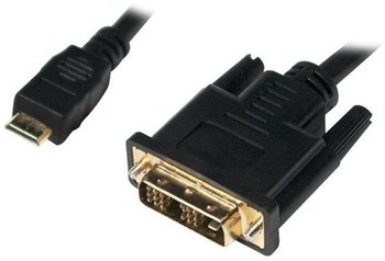 LogiLink CHM004 - HDMI/DVI Kabel, Mini-C Stk.> DVI 18+1 Stk., 1080p, 2 m