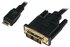 LogiLink CHM004 - HDMI/DVI Kabel, Mini-C Stk.> DVI 18+1 Stk., 1080p, 2 m