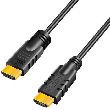 LogiLink CHA0015 - HDMI A Stk. > HDMI A Stk., 4K@30 Hz, Verstärker, schwarz., 15,0