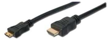 LogiLink CH0023 - HDMI Mini-C Stk. > HDMI A Stk., 4K@30 Hz, 2,0 m