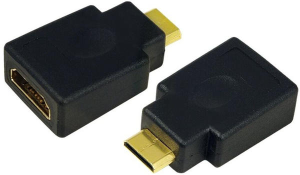 LogiLink AH0009 - HDMI Adapter, HDMI Buchse auf Mini HDMI Stecker