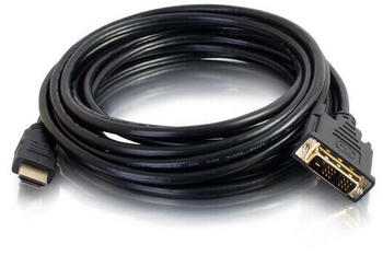 C2G 42515 Video Adapter 1,5 m HDMI DVI-D Schwarz (1.50 m)