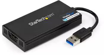 StarTech USB 3.0 to HDMI Adapter - DisplayLink Certified - 4K 30Hz StarTech USB 3.0 to HDMI Adapter - DisplayLink Certified - 4K 30Hz