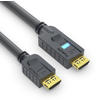 OneAV PI2010-125 - HDMI mit Ethernetkabel - HDMI männlich bis HDMI männlich