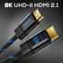 deleyCON 8K UHD-II HDMI 2.1 Nylon 0,5m