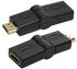 LogiLink AH0011 - Adapter, HDMI A Stecker auf Buchse, 0-180°, 4K30Hz