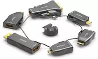 PureLink Adapter Ring gro&szlig; IQ-AR210 miniDP/DP/USB-C/MiniHDMI/MicroHDMI/DVI
