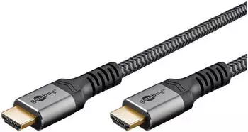 Goobay Plus Ultra High-Speed HDMI-Kabel 8K 60Hz grau 3m Goobay Plus Ultra High-Speed HDMI-Kabel 8K 60Hz grau 3m