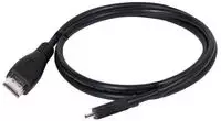 CLUB 3D micro HDMI/HDMI 2.0 4K60Hz BI-Directional, St/St, 1m