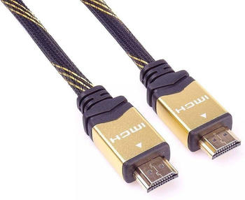 PremiumCord Gold 4K High Speed HDMI + Ethernet 1m
