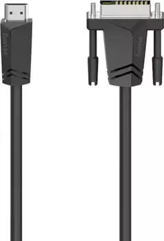 Hama HDMI (Typ A) - DVI (1.50 m, HDMI), Video Kabel