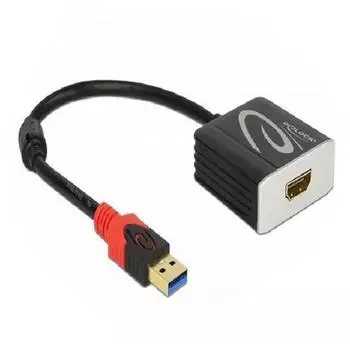 DeLock Adapter USB 3.0 Type-A male HDMI female 62736 DeLock Adapter USB 3.0 Type-A male HDMI female 62736