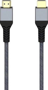 Hama Ultra High Speed HDMI&trade;-Kabel, zertifiziert, Stecker-Stecker, 8K, Metall, 3m (3 m, HDMI), Video Kabel