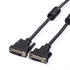 Value 11995563 - DVI Verlängerung DVI 24+1 Stecker auf Buchse, Dual Link, 2 m