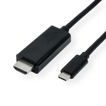 Value 11995840 - Adapterkabel USB Type-C > HDMI, 4K@60 Hz, 1 m