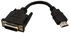 Value 12993115 - HDMI Adapter, HDMI Stecker auf DVI Buchse