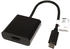 Value 12993211 - Adapter USB-C > HDMI, 4K@60Hz, schwarz, 0,10 m