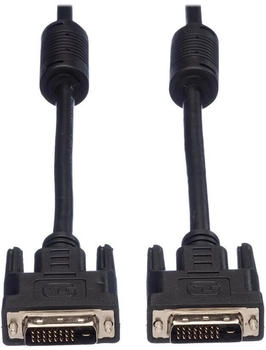 Value 11995556 - DVI Monitor Kabel DVI 24+1 Stecker, Dual Link, 7,5 m
