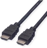 Value HDMI Anschlusskabel HDMI-A Stecker 5.00 m Schwarz 11.99.5557 Geschirmt