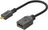 Goobay 58683 - HDMI Adapter, HDMI Micro D Stecker auf HDMI Buchse