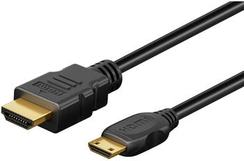 Goobay 74429 - HDMI A Stecker > Mini C Stecker, 8K 60 Hz, 1 m