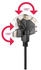 Goobay 61292 - HDMI Kabel Stecker/Stecker, 360°, 4K 60 Hz, 5 m
