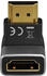 Goobay 72011 - Adapter HDMI Stecker/Buchse, 8K 60 Hz, 270° vertikal