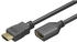 Goobay 61310 - HDMI Kabel Stecker/Buchse 4K 60 Hz 3 m