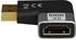 Goobay 72010 - Adapter HDMI Stecker/Buchse, 8K 60 Hz, 90° horizontal