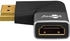 Goobay 72012 - Adapter HDMI Stecker/Buchse, 8K 60 Hz, 270° horizontal