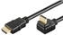 Goobay 61273 - HDMI Kabel Stecker/Stecker, 270°, 4K 60 Hz, 1,5 m