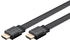 Goobay 61280 - High Speed HDMI™ Flachkabel mit Ethernet, 3 m