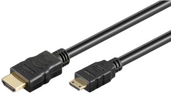 Goobay 74082 - HDMI A Stecker > Mini C Stecker, 4K 60 Hz, 1,5 m