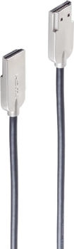 Maxtrack BS10-30015 - HDMI 4K, ultra slim, black, 0,5 m.