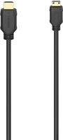 00074258, 2 m, HDMI Typ A (Standard), HDMI Type C (Mini), 3D, 18 Gbit/s, Schwarz