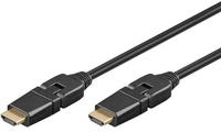 Goobay - High-speed-hdmiTM-360&deg;-kabel Mit Ethernet, 4k/60hz. Kabell&auml;nge 3 M