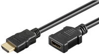 High-speed-hdmiTM-verl&auml;ngerungskabel Mit Ethernet, 4k/60hz. Kabell&auml;nge 0.5 M