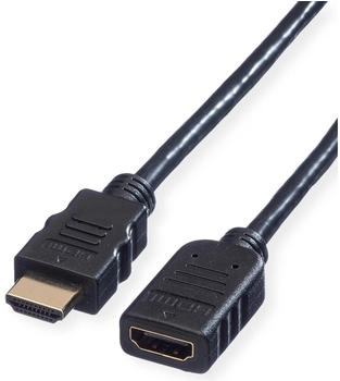 Value 11995574 - High Speed HDMI Verlängerungskabel mit Ethernet, 1 m Value 11995574 - High Speed HDMI Verlängerungskabel mit Ethernet, 1 m