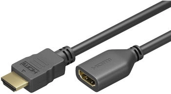 Goobay 61309 - HDMI Kabel Stecker/Buchse 4K 60 Hz 2 m