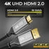 deleyCON 4K DisplayPort 1.2 - HDMI 2.0 4K@60Hz