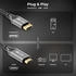 deleyCON 4K DisplayPort 1.2 - HDMI 2.0 4K@60Hz
