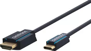 Clicktronic USB-C to HDMI Adapter Cable M/M 1 m Black